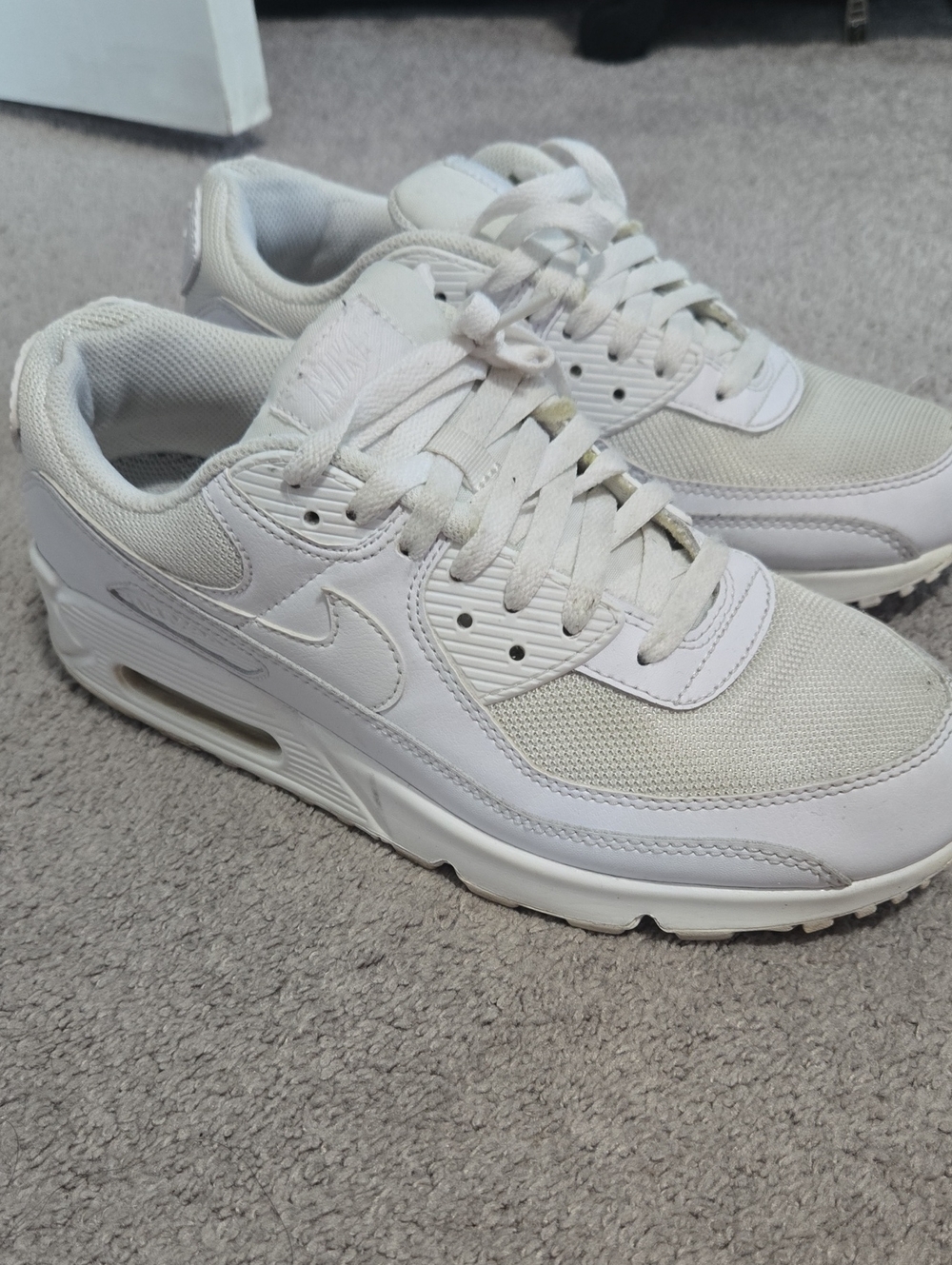 Nike Air Max 90 White Size 10 Mens